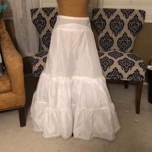 Tulle petticoat perfect for bridal or ball gown